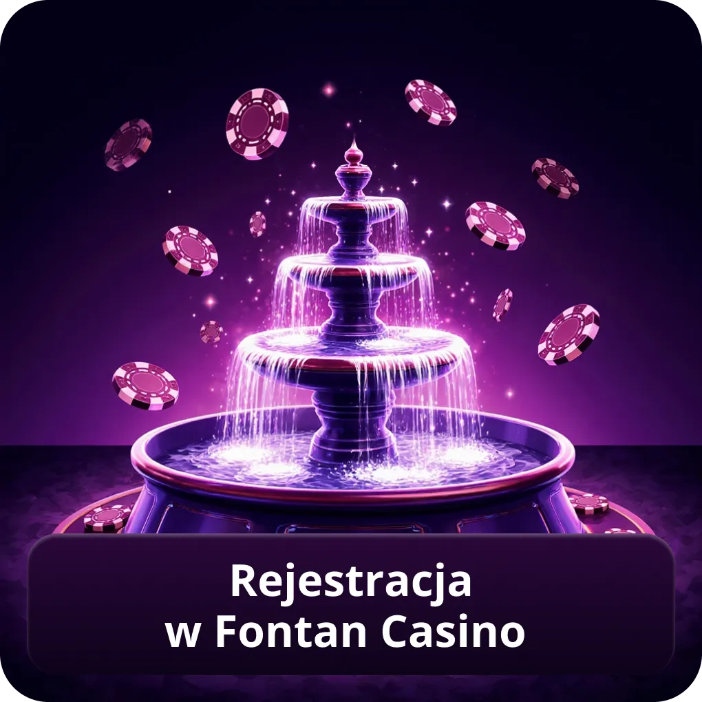 Rejestracja w Fontan Casino