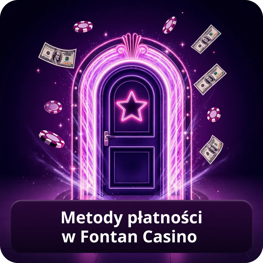 Metody płatności w Fontan Casino