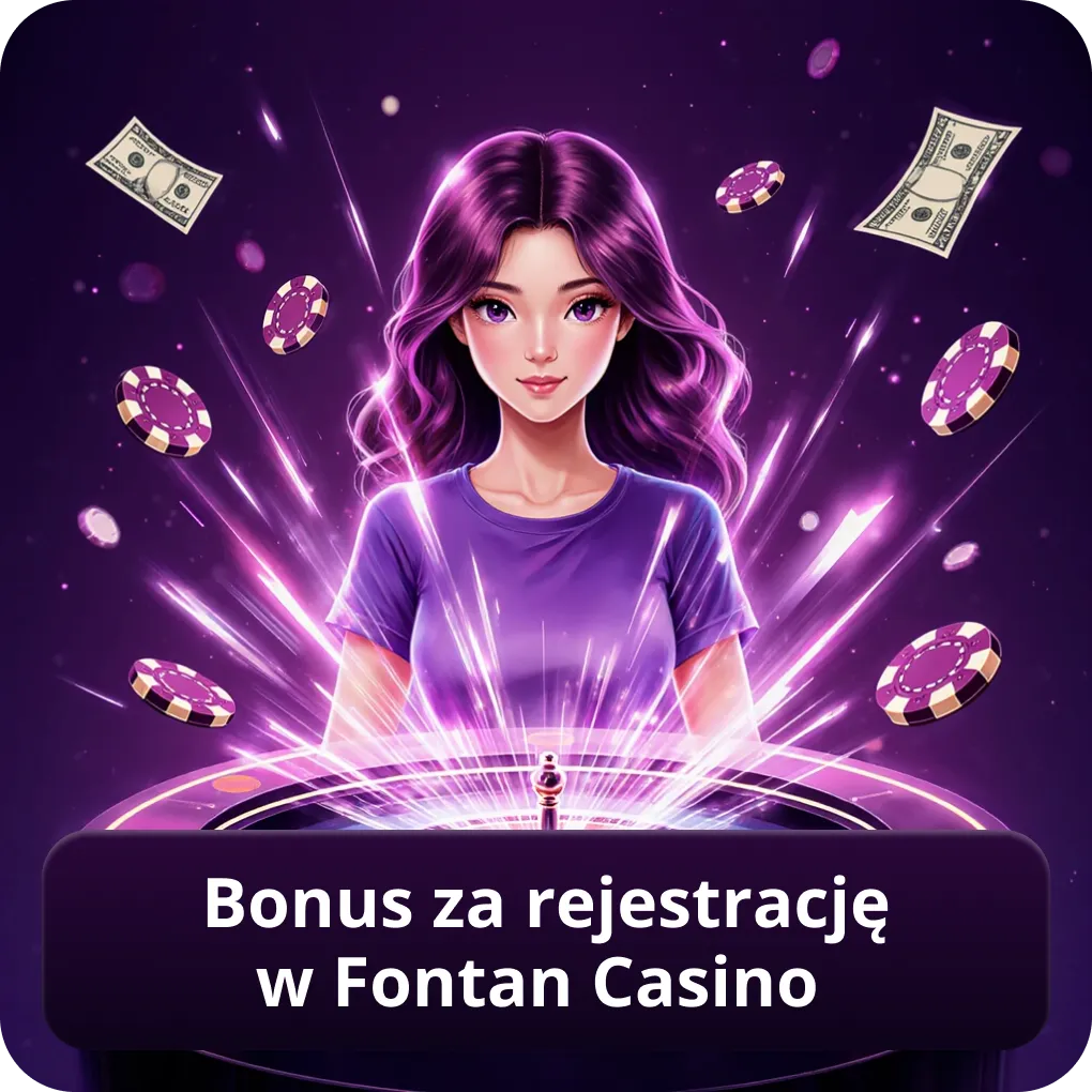 Bonus za rejestrację w Fontan Casino